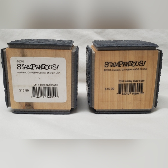 Stampendous Quad Blocks set of 2 - Picture 3 of 7